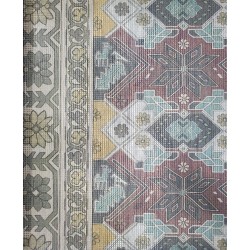 Nilaya W269LO28S75 Sabyasachi Paris-Calcutta Wallpaper - Vintage Kilim, Faded Fawn