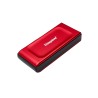 Kingston XS1000R 1TB Red Ultra-Compact External SSD – Up to 1,050MB/s | Pocket-Sized High-Speed Storage
