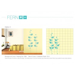 Fern - Themed Stencil for Walls