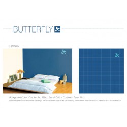 Butterfly - Themed Stencil for Walls