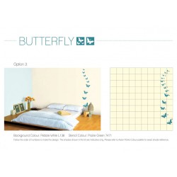 Butterfly - Themed Stencil for Walls