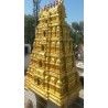 MRF Acrylic Bright Gold Applied on Temple Gopuram
