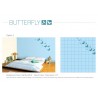Wall Makeover Kit - Butterfly Stencil + Paint  + Tools