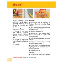 Sikacim - Integral Waterproofing