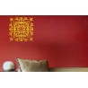 Crest - Asian Paints Wall Fashion Stencil