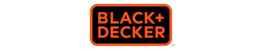 Black + Decker power tools and accessories.